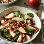 Apple, Pomegranate, and Pecan Salad