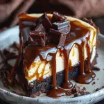 Caramel Brownie Cheesecake