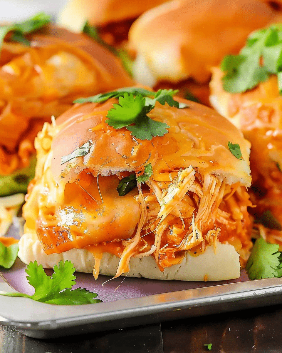 Chicken Enchilada Sliders