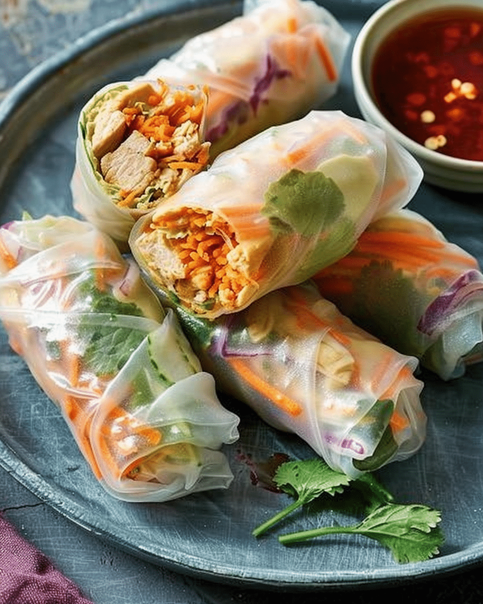 Chicken Spring Rolls