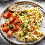 Mediterranean Scrambled Eggs
