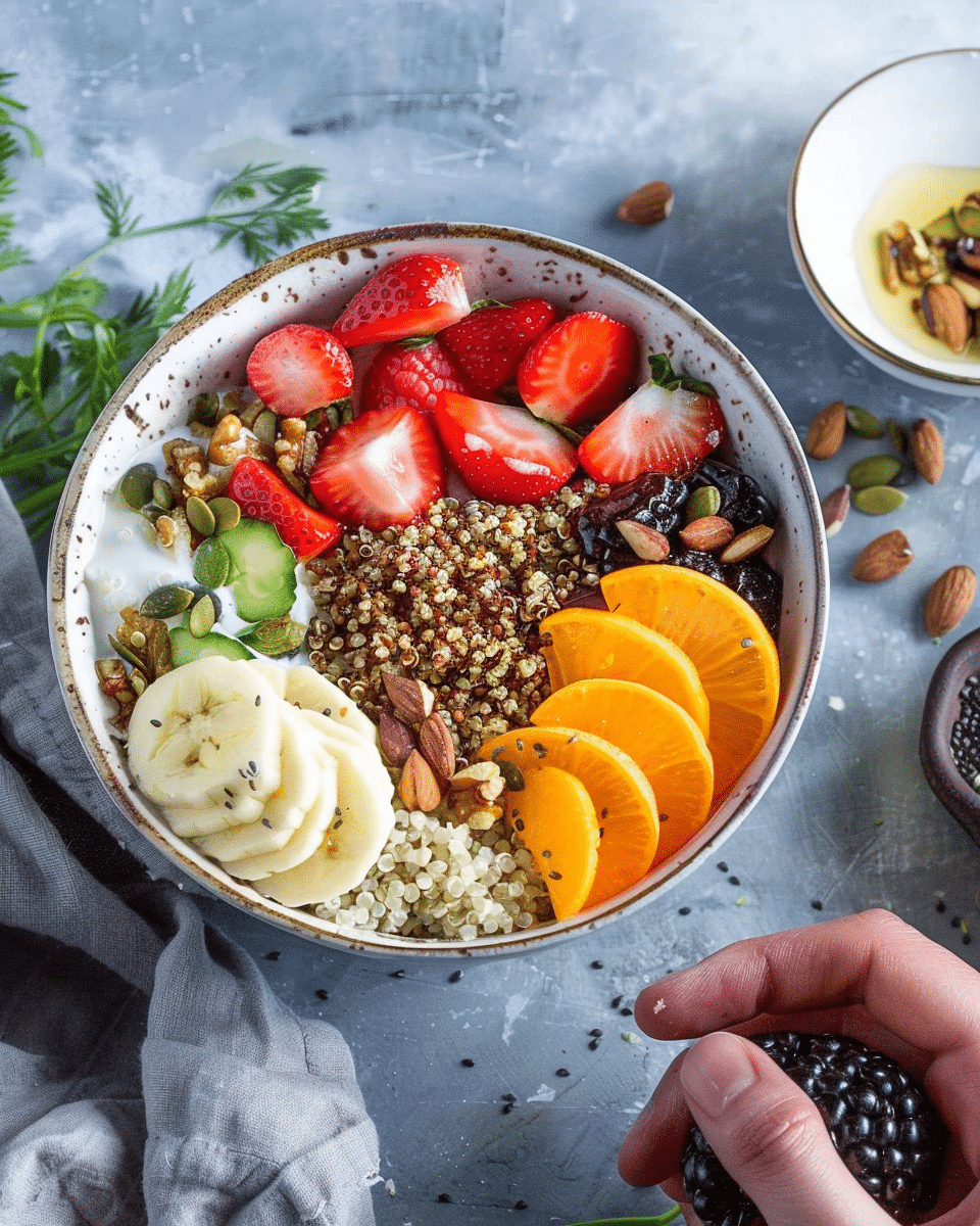 Tri Quinoa Bowl