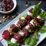 Beet Salad on a Stick