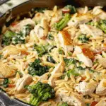 Creamy Chicken Broccoli Orzo