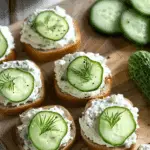 Cucumber Cream Cheese Bites