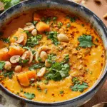 Curried Sweet Potato & Peanut Soup