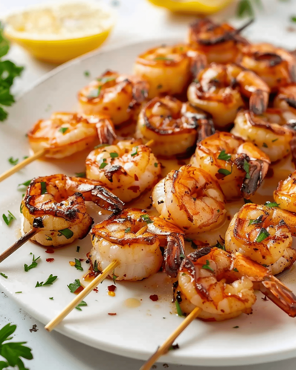 Grilled Shrimp Skewers