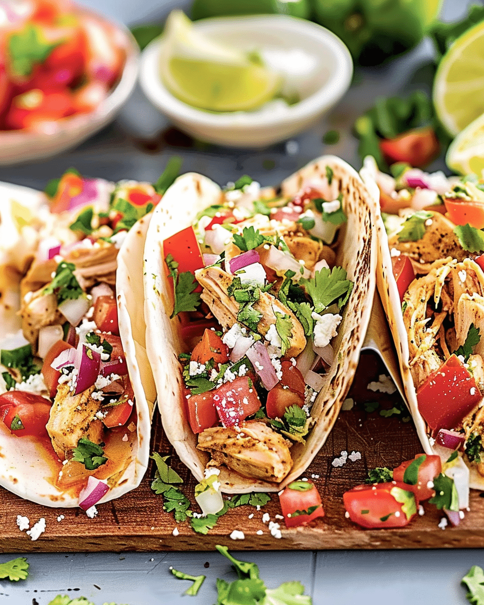 Weeknight Chicken Tacos