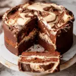 Chocolate and Vanilla Marble Cake