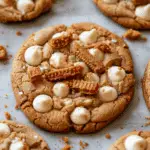 Crumbl Biscoff White Chip Cookies