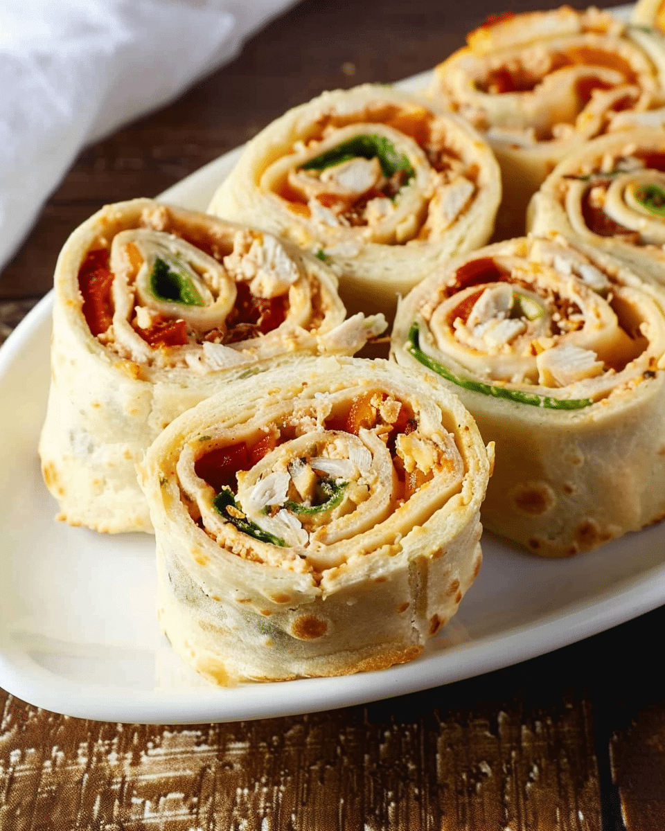 Turkey and Hummus Pinwheels