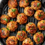 Air Fryer Turkey Meatballs