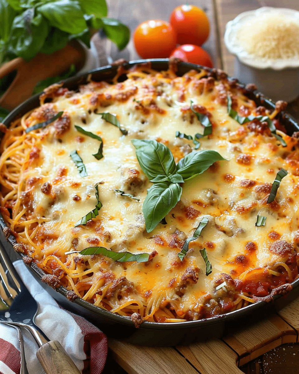 Baked Spaghetti Casserole