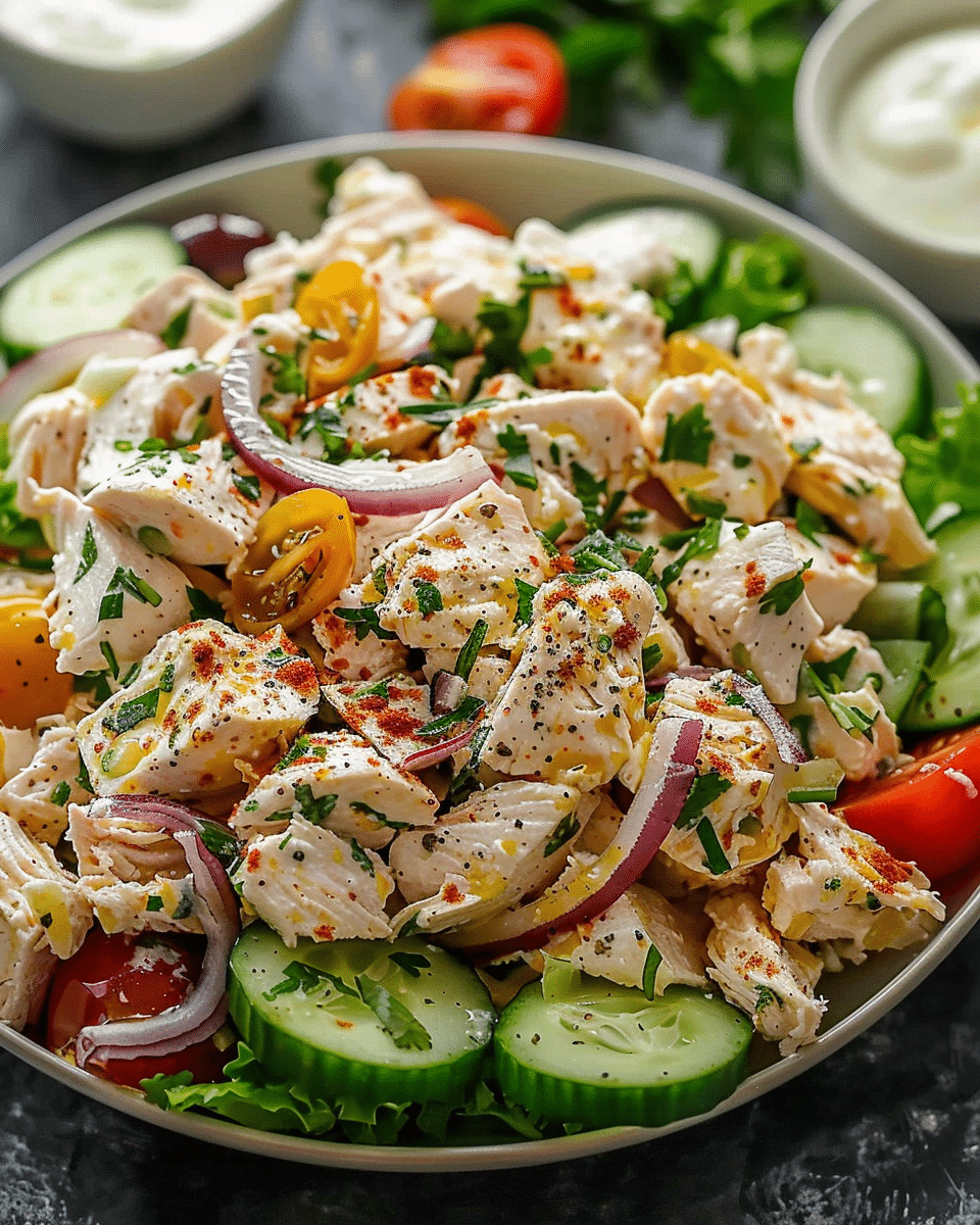 Greek Yogurt Chicken Salad