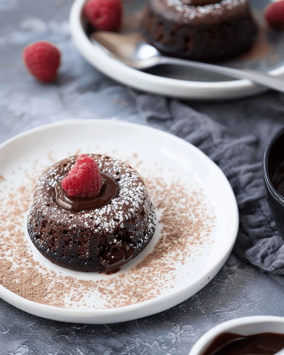 Healthy Lava Cake