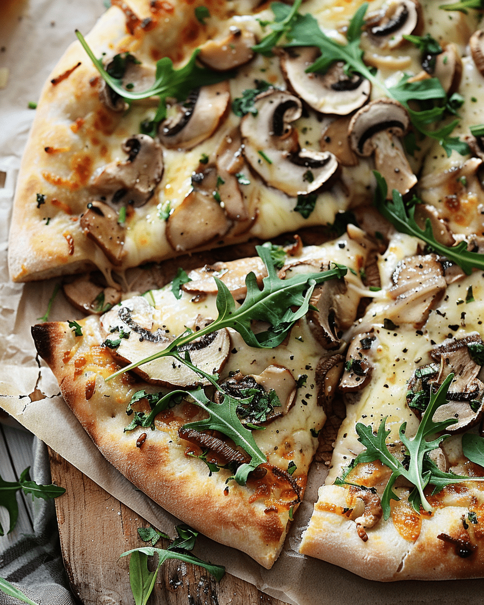 Mushroom Pizza