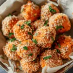 Air Fryer Bang Bang Salmon Bites