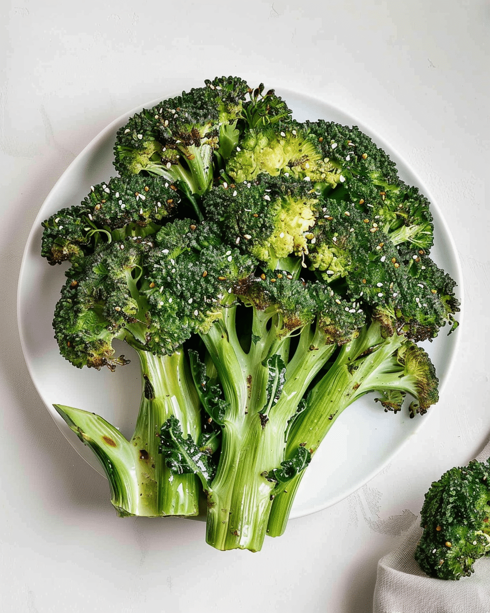 Balsamic Roasted Broccoli