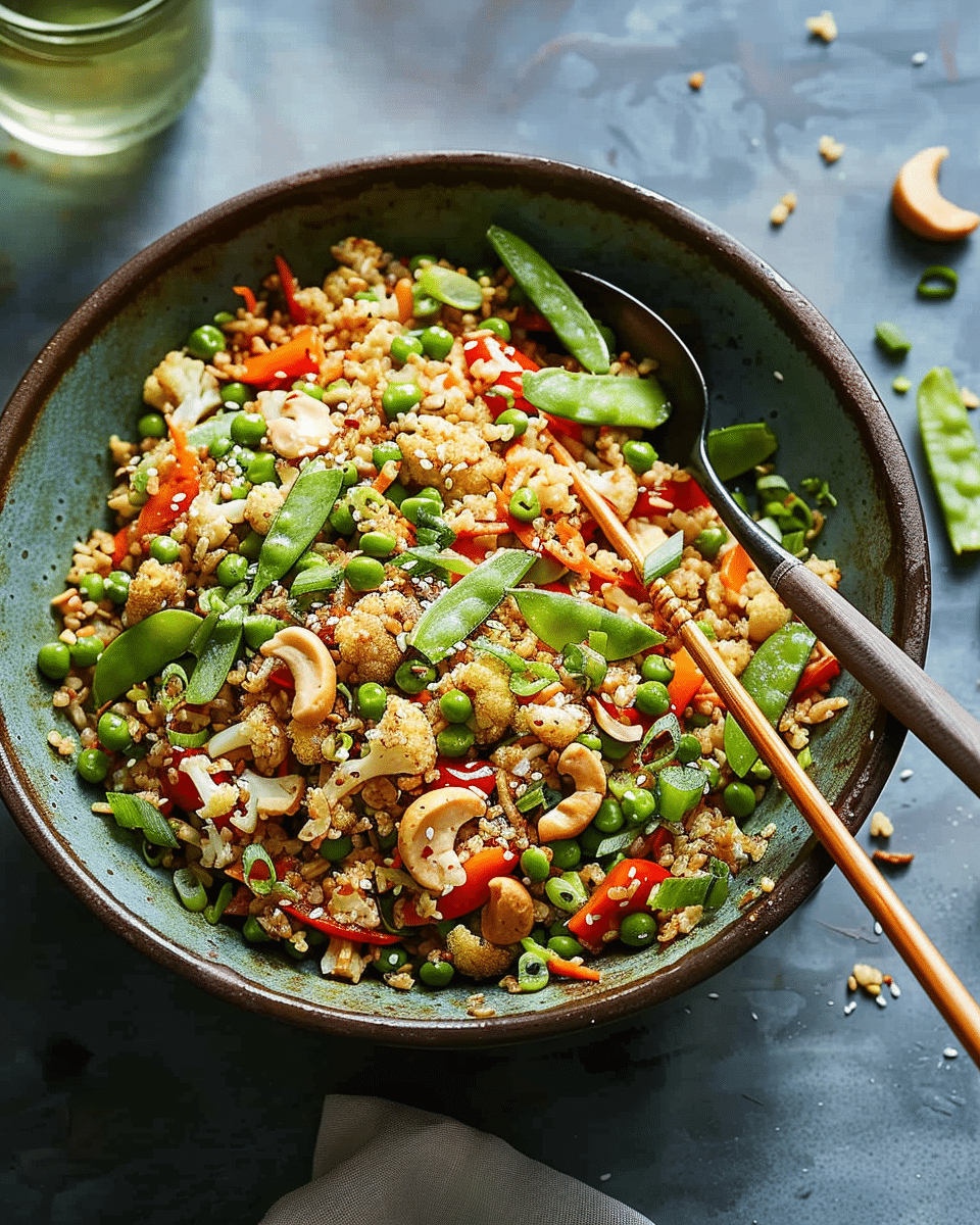 Vegan Cauliflower Fried Rice