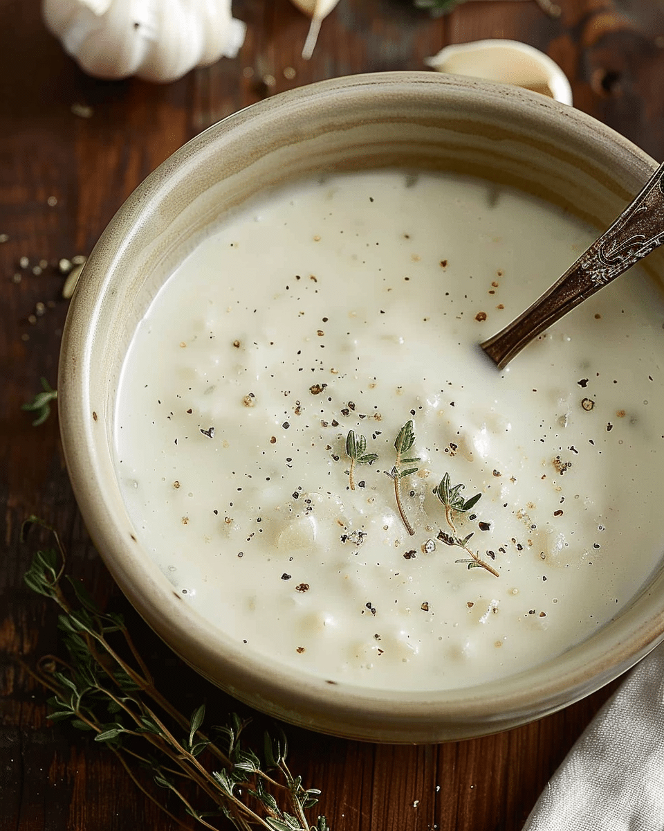 Creamy Garlic Sauce