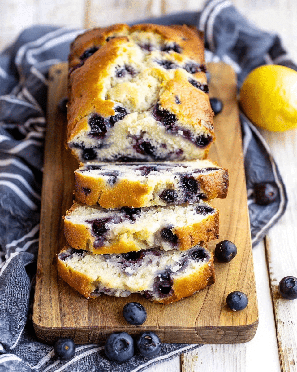 Lemon Blueberry Bread