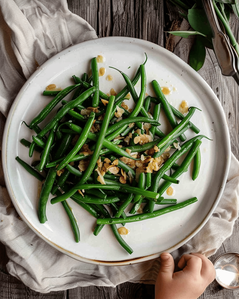 Green Beans Almondine