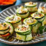 Zucchini Rolls with Snow Crab Recipe