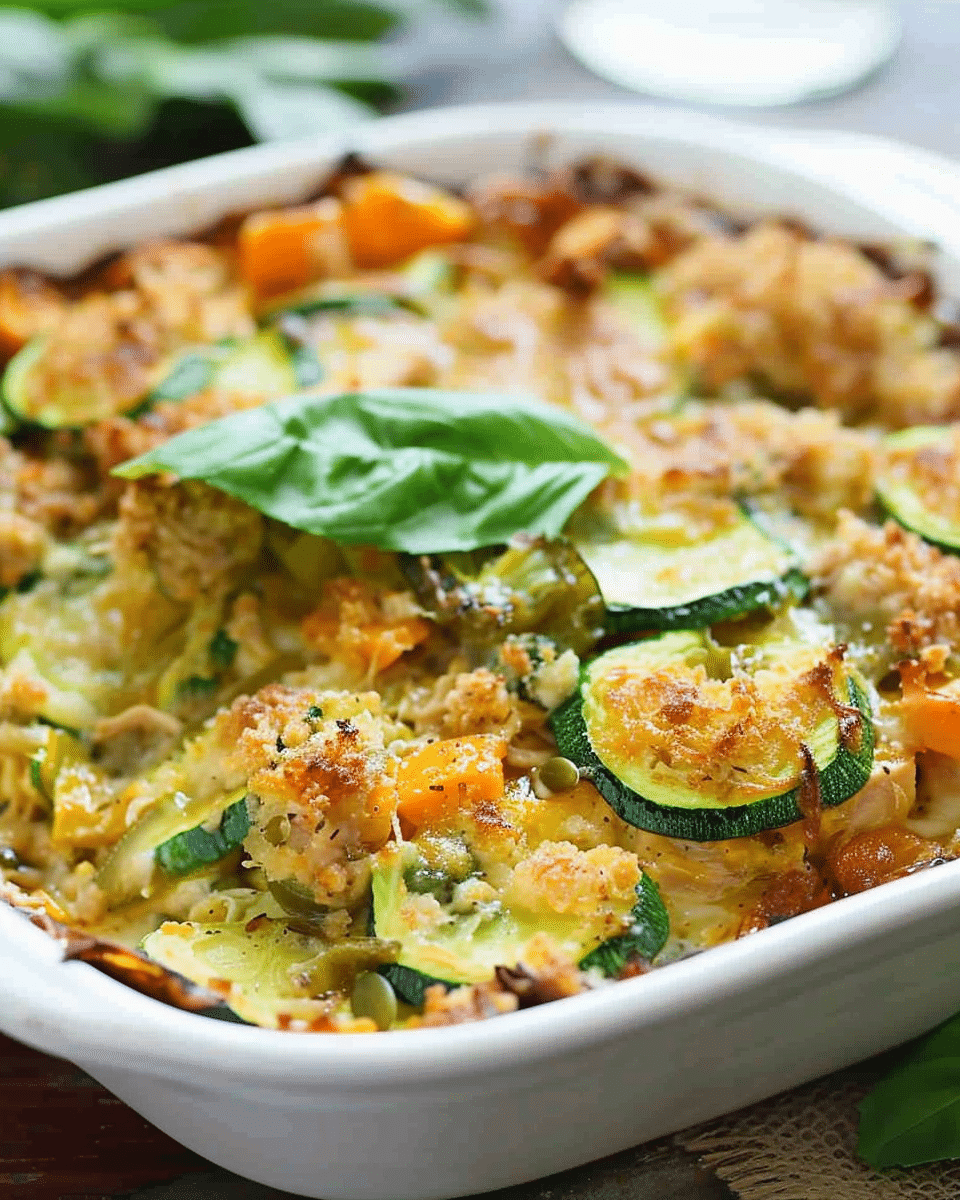 Chicken Zucchini Casserole Recipe