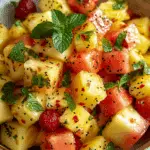 Melon and Pineapple Salad