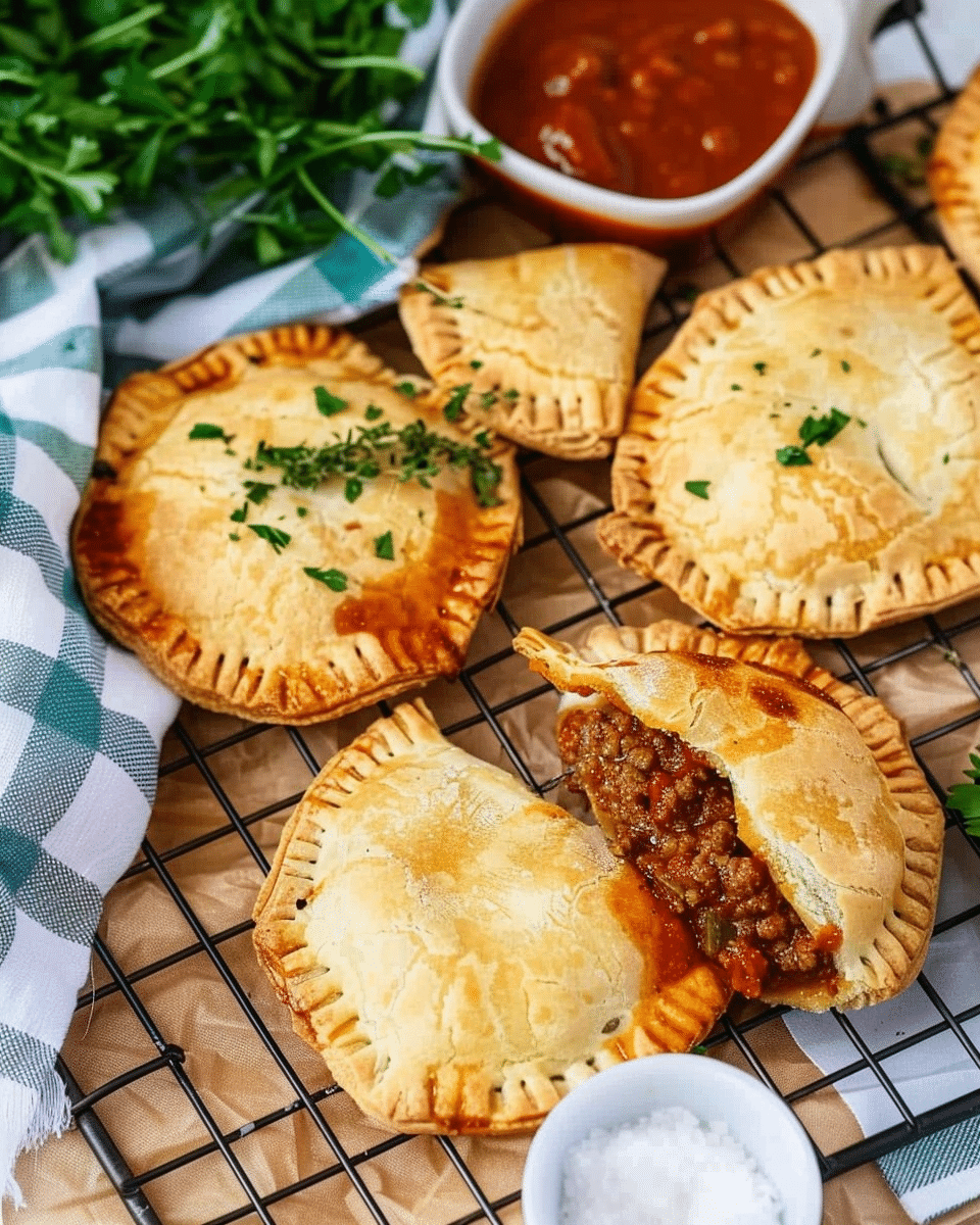 Sloppy Joe Air Fryer Hand Pies
