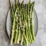 Cheesy Roasted Asparagus