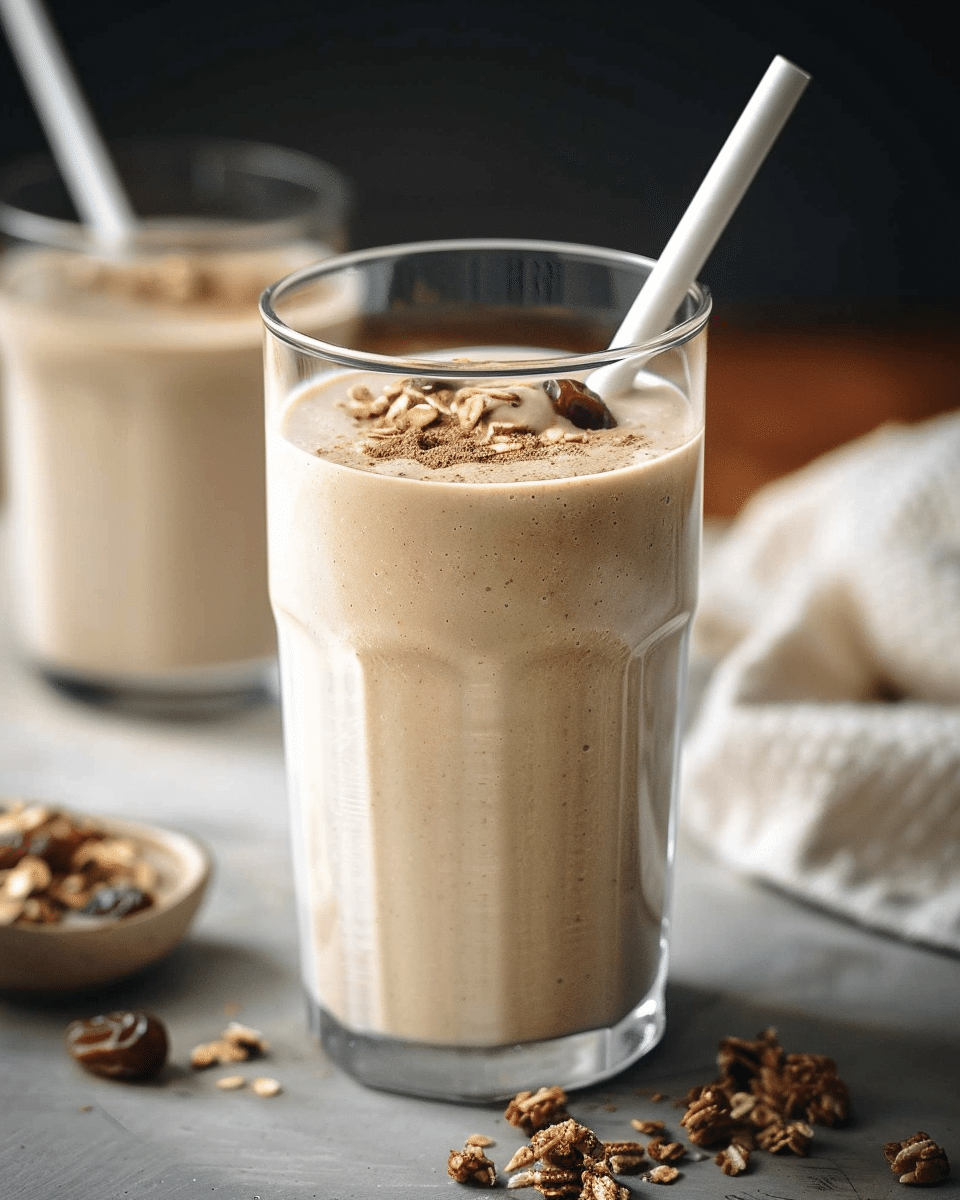 Majoon Banana and Date Smoothie