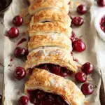 Puff Pastry Cherry Strudel