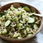 Quinoa and Cucumber Salad