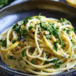 Creamy Tahini Pasta With Lemon And Garlic