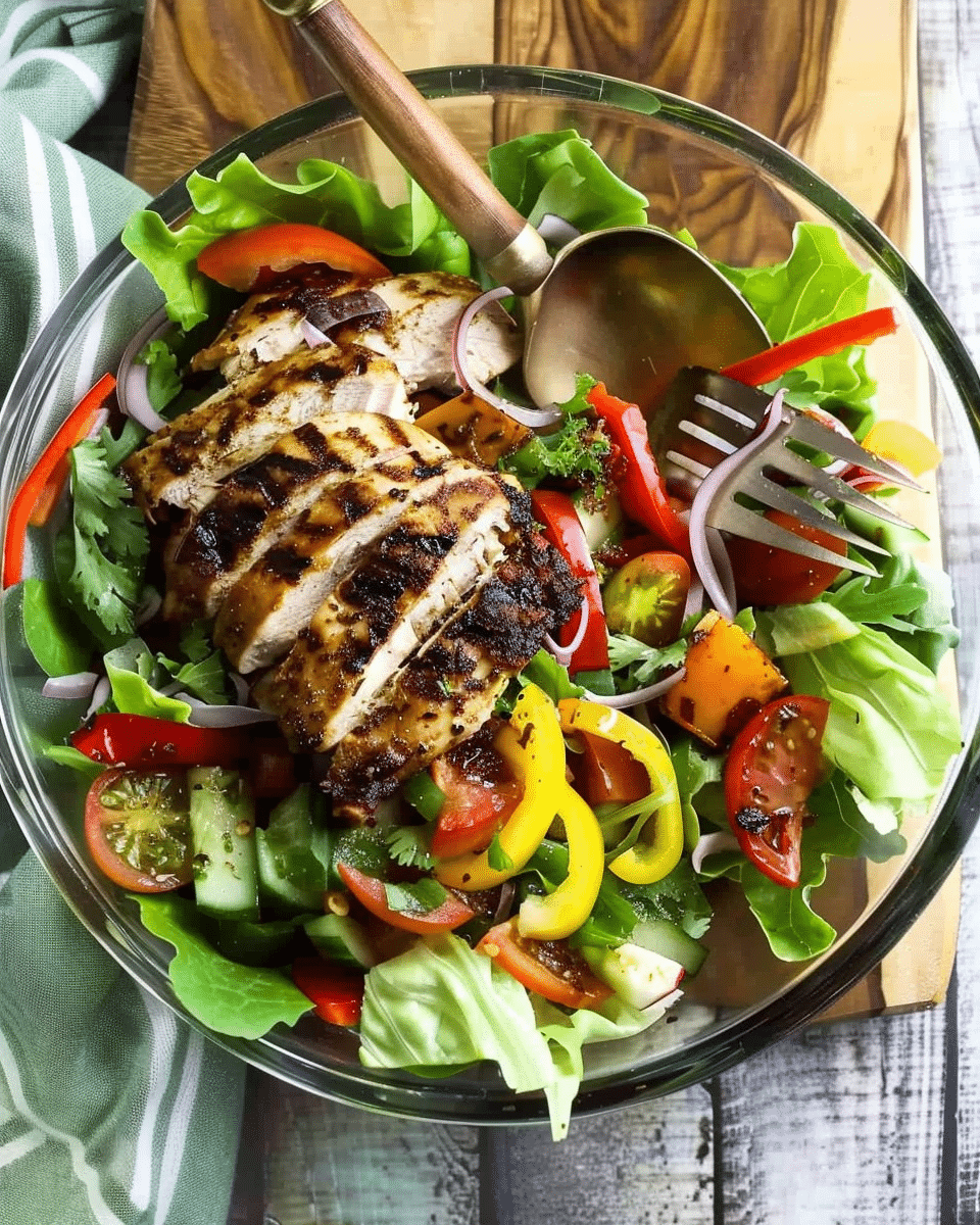 Jerk Chicken Salad