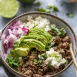 Beef & Avocado Bowl