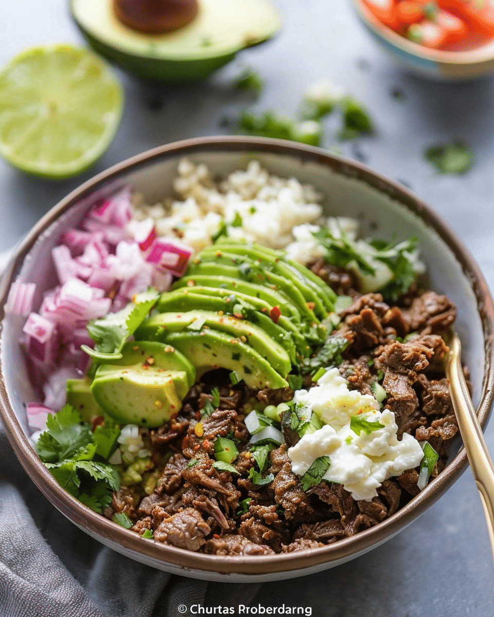 Beef & Avocado Bowl
