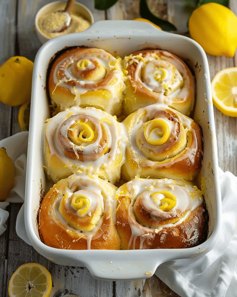 Lemon Sweet Rolls