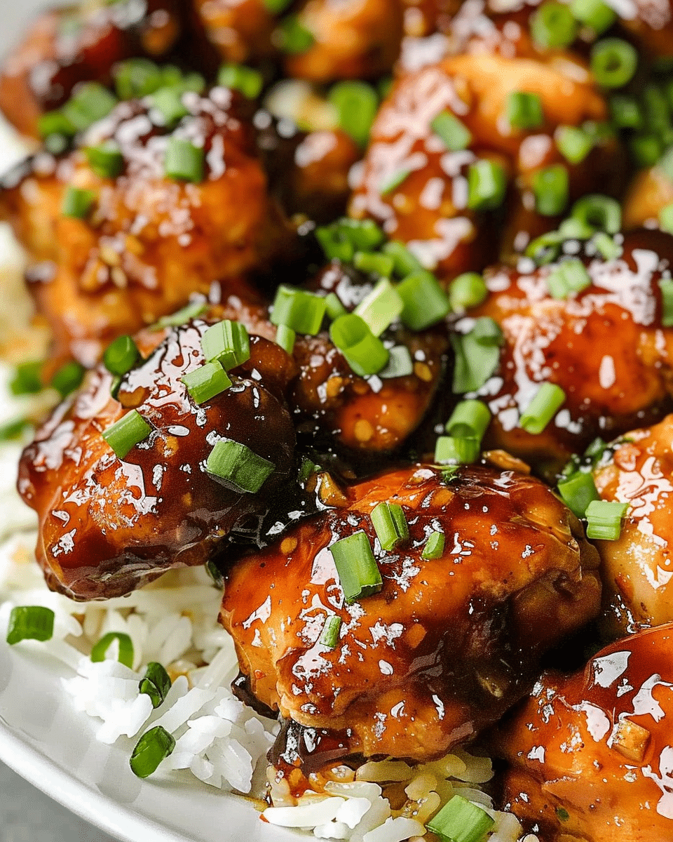 Honey Garlic Chicken