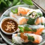 Vietnamese Summer Rolls with Chicken
