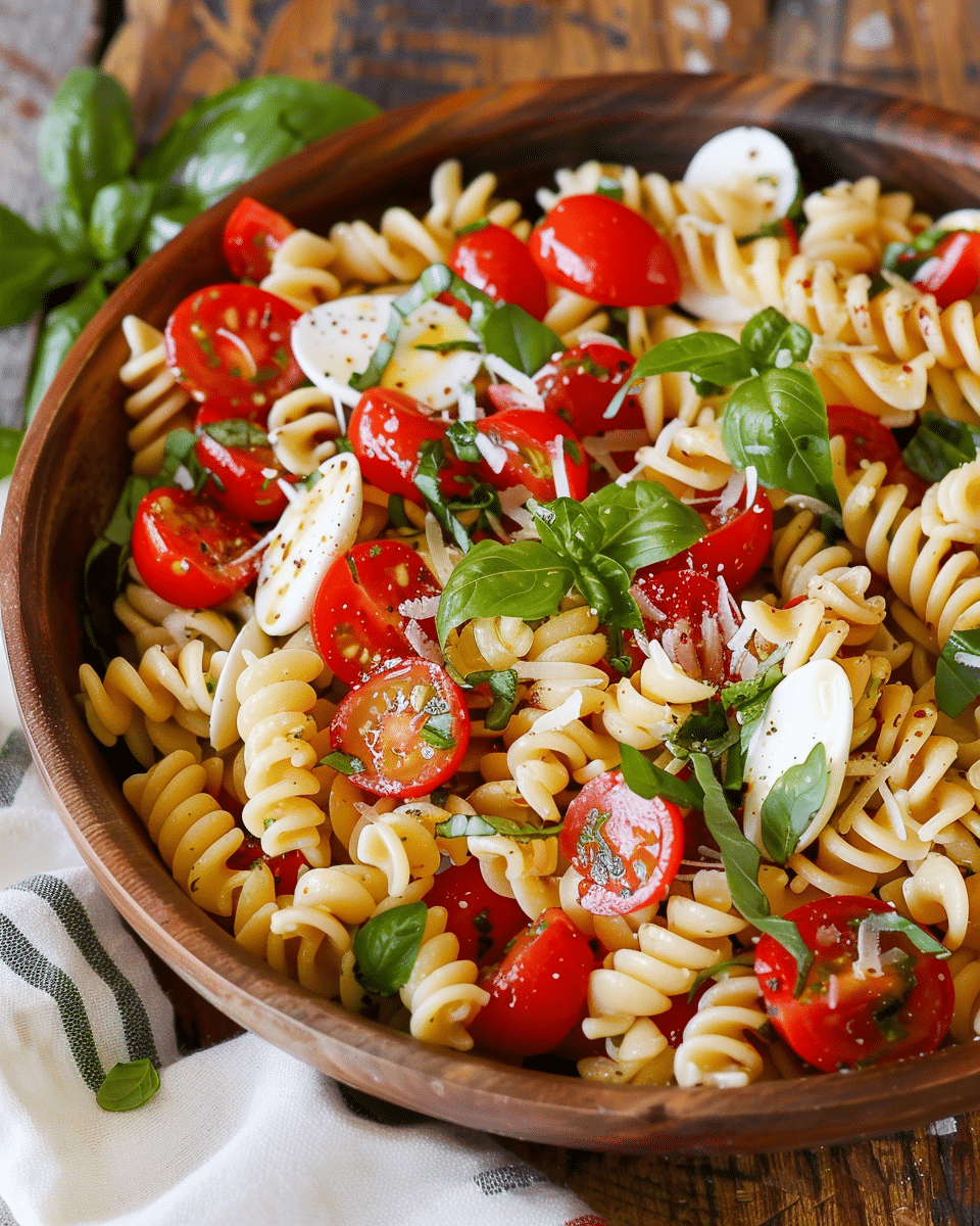Caprese Pasta Salad Recipe