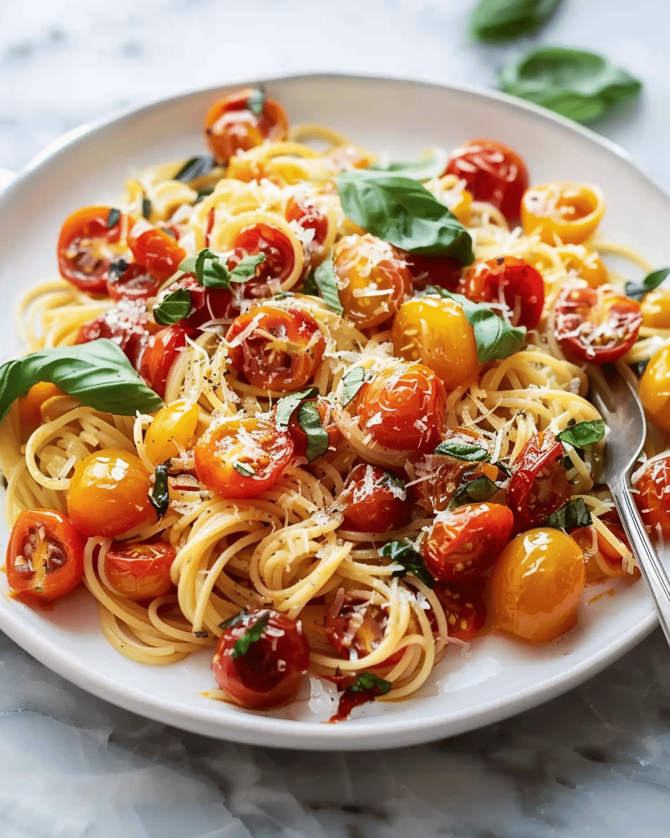 Roasted Cherry Tomato Pasta