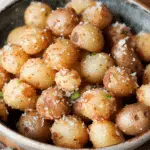 Roasted Garlic Parmesan Baby Potatoes