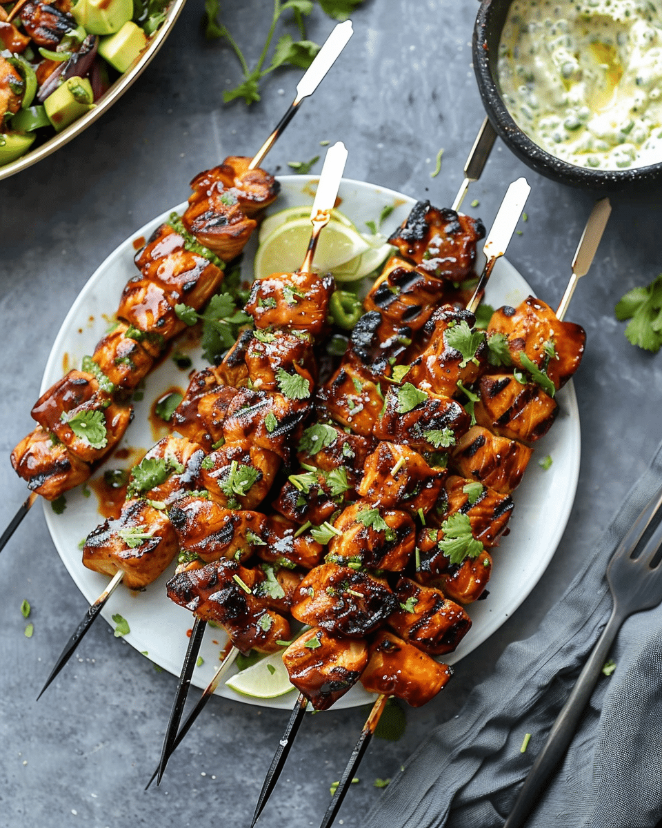BBQ Chicken Skewers Recipe