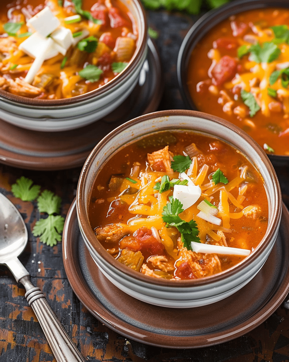 Chicken Enchilada Soup