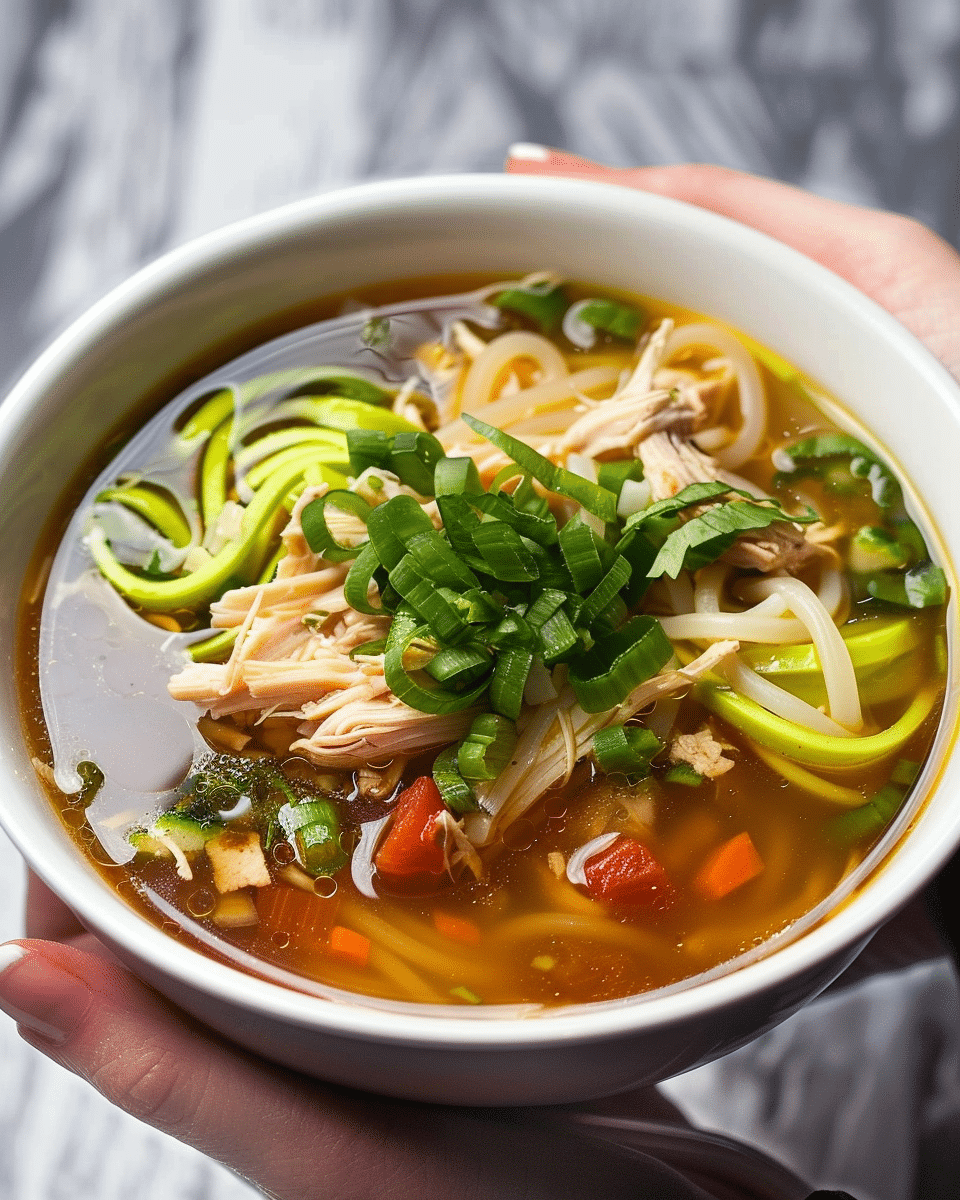 Chicken Zoodle Soup