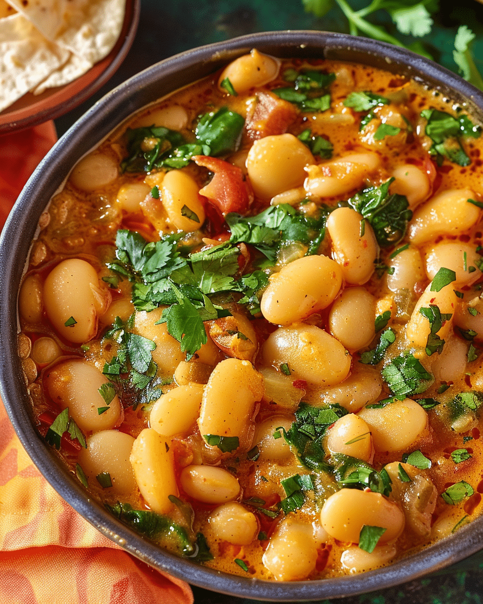 Curried Butter Beans