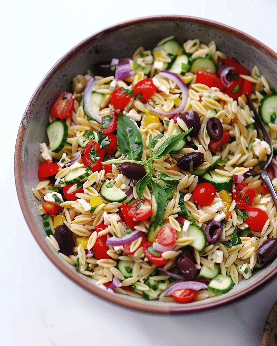 Orzo Pasta Salad