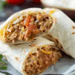 Refried Bean Burrito